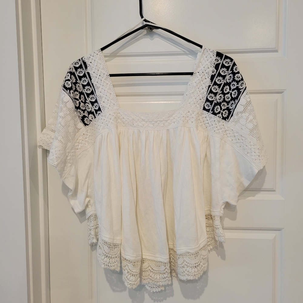 FREE PEOPLE Prairie Days Top SIZE MEDIUM NWT - Picture 11 of 12